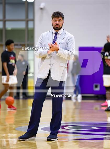 Thumbnail 2 in Grand Oaks vs Cypress Woods (UIL 6A D1 Basketball Area Playoffs) photogallery.
