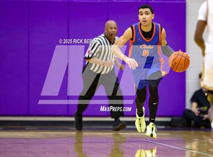 Thumbnail 3 in Grand Oaks vs Cypress Woods (UIL 6A D1 Basketball Area Playoffs) photogallery.