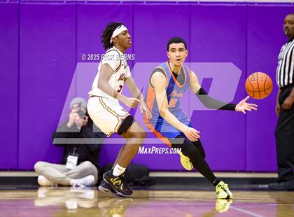 Thumbnail 1 in Grand Oaks vs Cypress Woods (UIL 6A D1 Basketball Area Playoffs) photogallery.