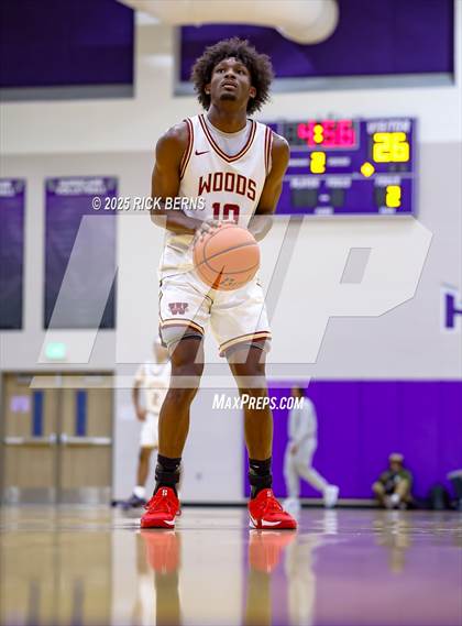 Thumbnail 3 in Grand Oaks vs Cypress Woods (UIL 6A D1 Basketball Area Playoffs) photogallery.