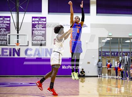 Thumbnail 1 in Grand Oaks vs Cypress Woods (UIL 6A D1 Basketball Area Playoffs) photogallery.