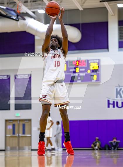 Thumbnail 1 in Grand Oaks vs Cypress Woods (UIL 6A D1 Basketball Area Playoffs) photogallery.