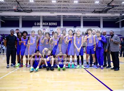 Thumbnail 2 in Grand Oaks vs Cypress Woods (UIL 6A D1 Basketball Area Playoffs) photogallery.