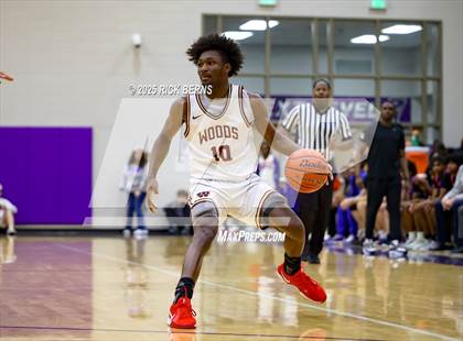 Thumbnail 1 in Grand Oaks vs Cypress Woods (UIL 6A D1 Basketball Area Playoffs) photogallery.