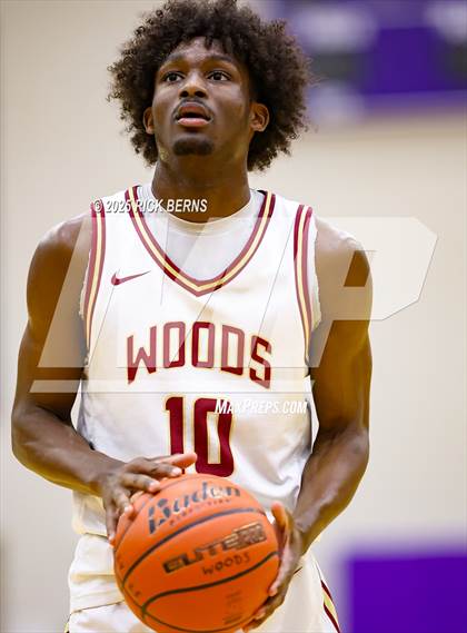Thumbnail 2 in Grand Oaks vs Cypress Woods (UIL 6A D1 Basketball Area Playoffs) photogallery.