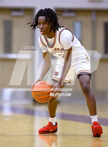 Thumbnail 1 in Grand Oaks vs Cypress Woods (UIL 6A D1 Basketball Area Playoffs) photogallery.