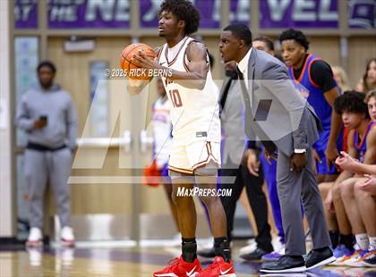 Thumbnail 2 in Grand Oaks vs Cypress Woods (UIL 6A D1 Basketball Area Playoffs) photogallery.