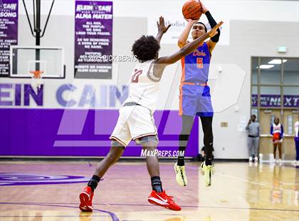 Thumbnail 3 in Grand Oaks vs Cypress Woods (UIL 6A D1 Basketball Area Playoffs) photogallery.