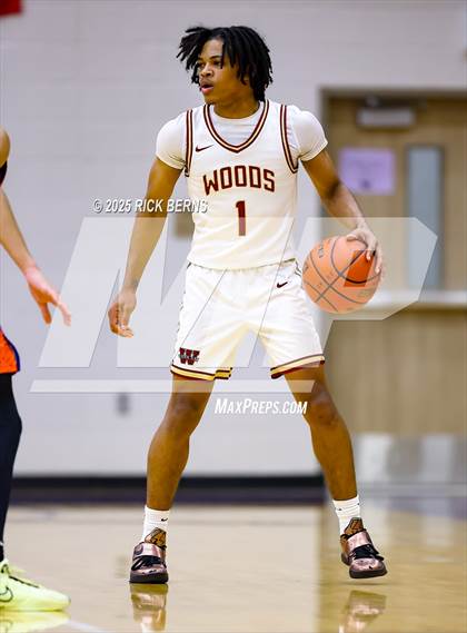 Thumbnail 2 in Grand Oaks vs Cypress Woods (UIL 6A D1 Basketball Area Playoffs) photogallery.