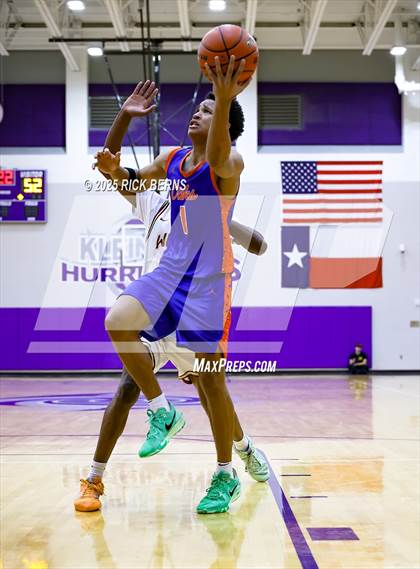Thumbnail 1 in Grand Oaks vs Cypress Woods (UIL 6A D1 Basketball Area Playoffs) photogallery.