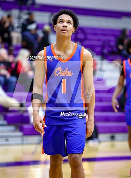 Thumbnail 3 in Grand Oaks vs Cypress Woods (UIL 6A D1 Basketball Area Playoffs) photogallery.