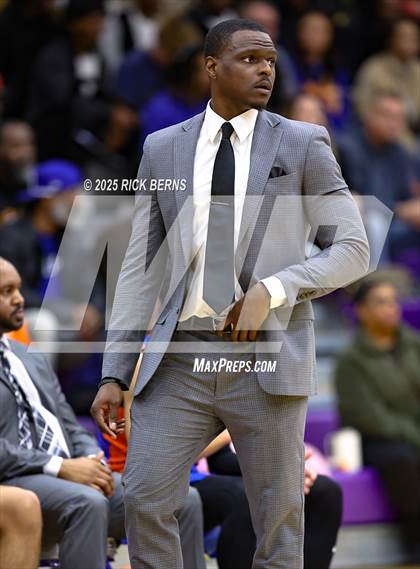 Thumbnail 1 in Grand Oaks vs Cypress Woods (UIL 6A D1 Basketball Area Playoffs) photogallery.