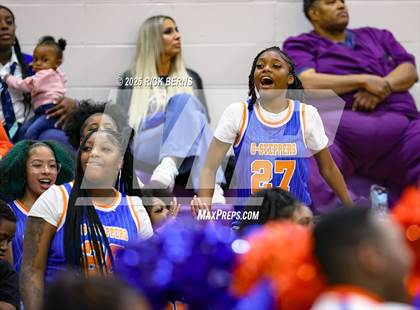 Thumbnail 1 in Grand Oaks vs Cypress Woods (UIL 6A D1 Basketball Area Playoffs) photogallery.