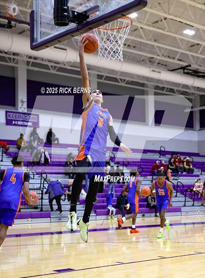 Thumbnail 1 in Grand Oaks vs Cypress Woods (UIL 6A D1 Basketball Area Playoffs) photogallery.