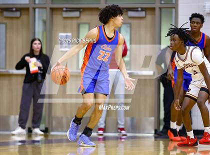Thumbnail 3 in Grand Oaks vs Cypress Woods (UIL 6A D1 Basketball Area Playoffs) photogallery.