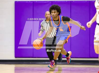 Thumbnail 3 in Grand Oaks vs Cypress Woods (UIL 6A D1 Basketball Area Playoffs) photogallery.