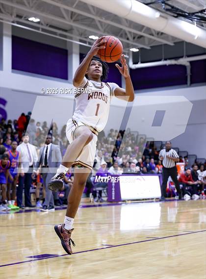 Thumbnail 1 in Grand Oaks vs Cypress Woods (UIL 6A D1 Basketball Area Playoffs) photogallery.