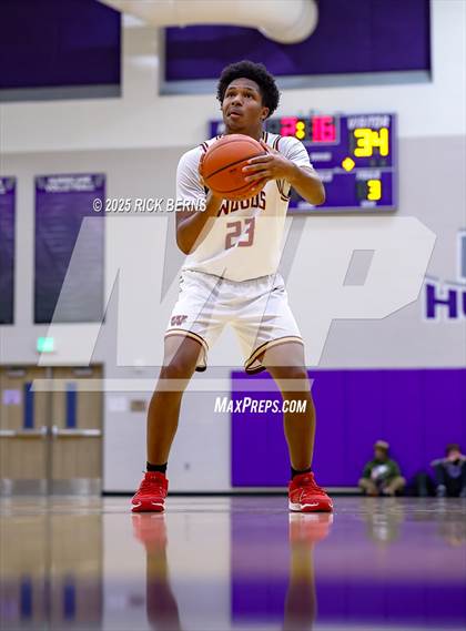 Thumbnail 1 in Grand Oaks vs Cypress Woods (UIL 6A D1 Basketball Area Playoffs) photogallery.