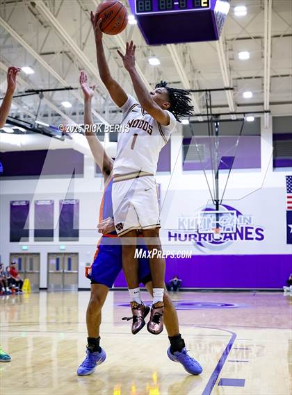 Thumbnail 3 in Grand Oaks vs Cypress Woods (UIL 6A D1 Basketball Area Playoffs) photogallery.