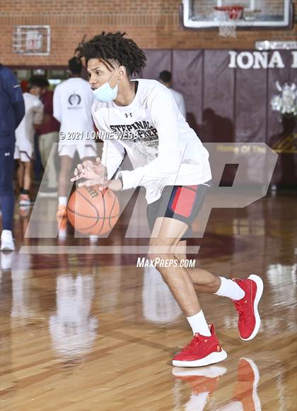 Thumbnail 3 in Archbishop Stepinac @ Iona Prep (Brother Stoudt Best of 7 Series Game 2) photogallery.