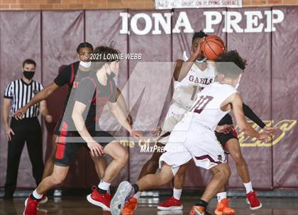 Thumbnail 3 in Archbishop Stepinac @ Iona Prep (Brother Stoudt Best of 7 Series Game 2) photogallery.