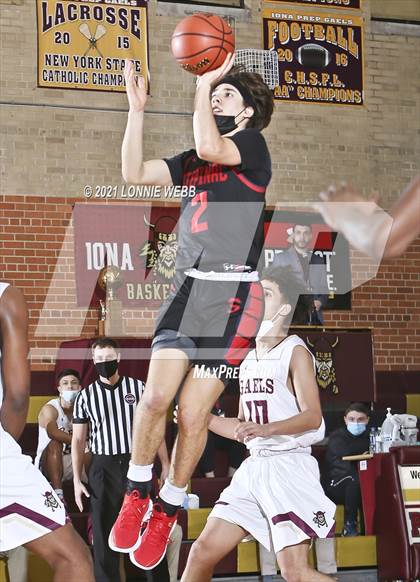 Thumbnail 2 in Archbishop Stepinac @ Iona Prep (Brother Stoudt Best of 7 Series Game 2) photogallery.