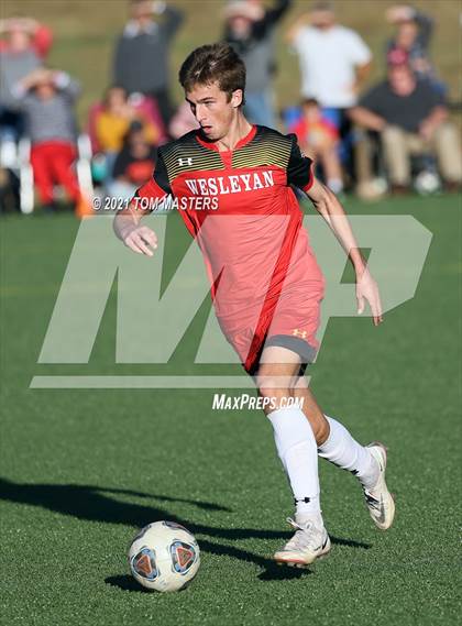 Thumbnail 1 in Wesleyan Christian Academy @ Carmel Christian (NCISAA 4A Semifinal) photogallery.