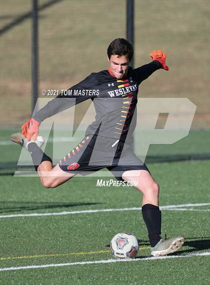 Thumbnail 2 in Wesleyan Christian Academy @ Carmel Christian (NCISAA 4A Semifinal) photogallery.