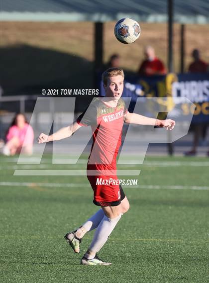Thumbnail 1 in Wesleyan Christian Academy @ Carmel Christian (NCISAA 4A Semifinal) photogallery.