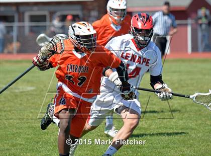 Thumbnail 3 in Lenape vs. Cherokee (NJSIAA South Jersey Group 4 Final)  photogallery.