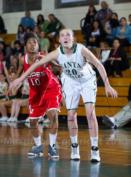 Thumbnail 1 in Antelope Valley @ Santa Barbara (CIF SS Round 1 Playoff) photogallery.