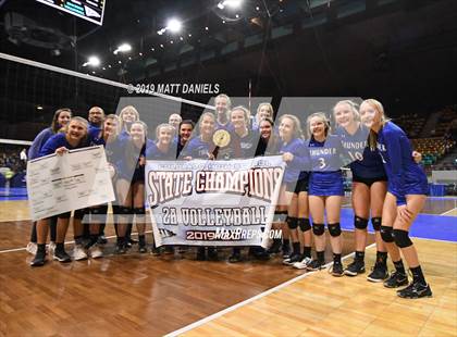 Thumbnail 1 in Denver Christian vs. Limon (CHSAA 2A Championship) photogallery.
