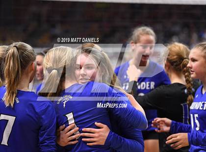 Thumbnail 3 in Denver Christian vs. Limon (CHSAA 2A Championship) photogallery.