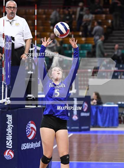 Thumbnail 2 in Denver Christian vs. Limon (CHSAA 2A Championship) photogallery.