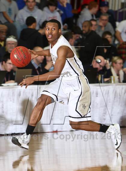 Thumbnail 3 in Neumann-Goretti vs. Orlando Christian Prep (Spalding Hoophall Classic) photogallery.