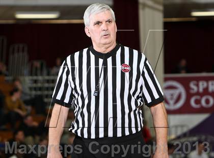 Thumbnail 2 in Neumann-Goretti vs. Orlando Christian Prep (Spalding Hoophall Classic) photogallery.
