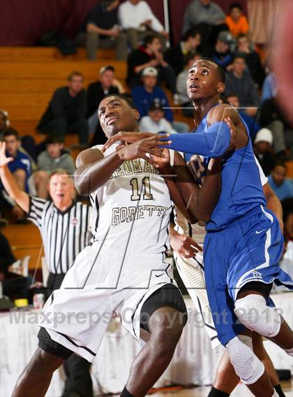 Thumbnail 1 in Neumann-Goretti vs. Orlando Christian Prep (Spalding Hoophall Classic) photogallery.