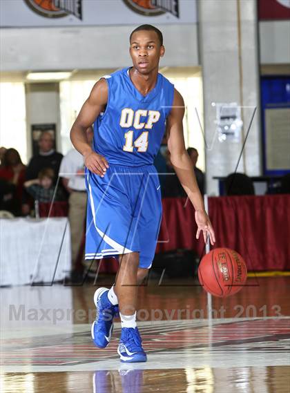 Thumbnail 1 in Neumann-Goretti vs. Orlando Christian Prep (Spalding Hoophall Classic) photogallery.