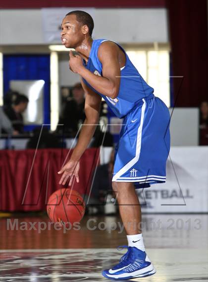 Thumbnail 3 in Neumann-Goretti vs. Orlando Christian Prep (Spalding Hoophall Classic) photogallery.
