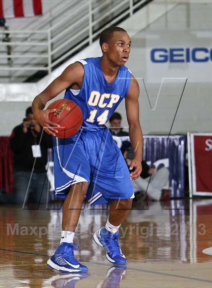 Thumbnail 3 in Neumann-Goretti vs. Orlando Christian Prep (Spalding Hoophall Classic) photogallery.