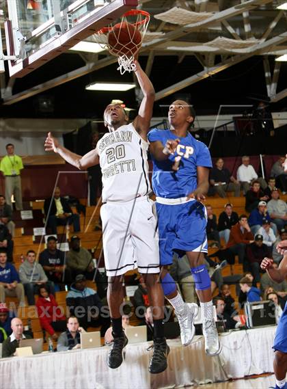 Thumbnail 1 in Neumann-Goretti vs. Orlando Christian Prep (Spalding Hoophall Classic) photogallery.