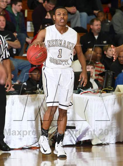 Thumbnail 1 in Neumann-Goretti vs. Orlando Christian Prep (Spalding Hoophall Classic) photogallery.