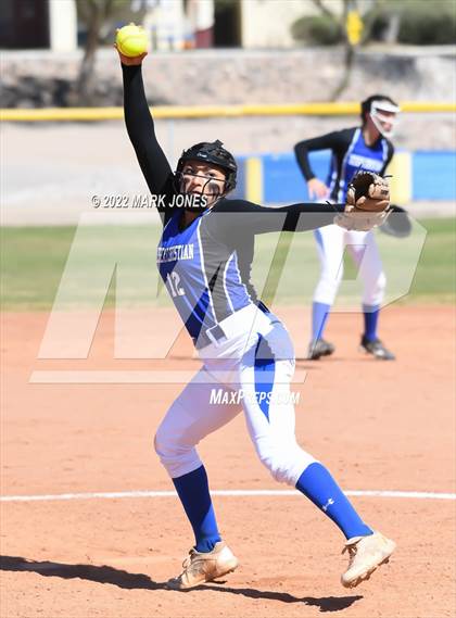 Thumbnail 3 in Desert Christian vs. Parker (PCDS Desert Classic)  photogallery.