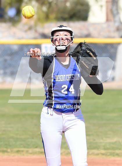 Thumbnail 1 in Desert Christian vs. Parker (PCDS Desert Classic)  photogallery.