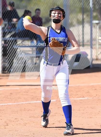 Thumbnail 2 in Desert Christian vs. Parker (PCDS Desert Classic)  photogallery.