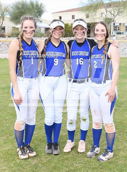 Thumbnail 2 in Desert Christian vs. Parker (PCDS Desert Classic)  photogallery.
