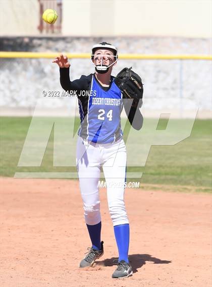 Thumbnail 2 in Desert Christian vs. Parker (PCDS Desert Classic)  photogallery.