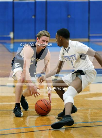 Thumbnail 2 in Grace Prep vs Trinity Christian (Trinity Tiger Classic) photogallery.