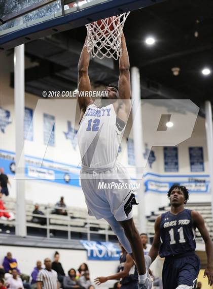 Thumbnail 1 in Grace Prep vs Trinity Christian (Trinity Tiger Classic) photogallery.