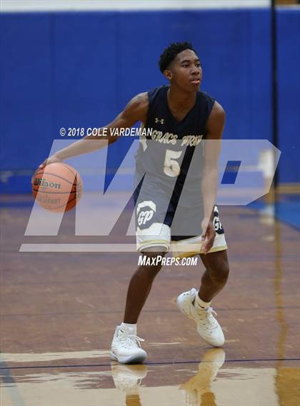 Thumbnail 2 in Grace Prep vs Trinity Christian (Trinity Tiger Classic) photogallery.